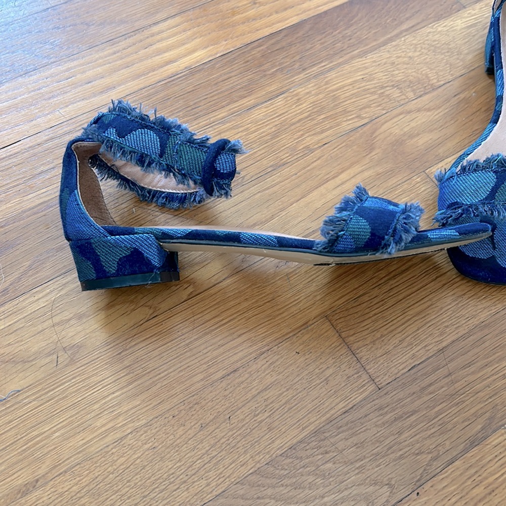 Anthropologie All Black brand sandals - Picture 2 of 4